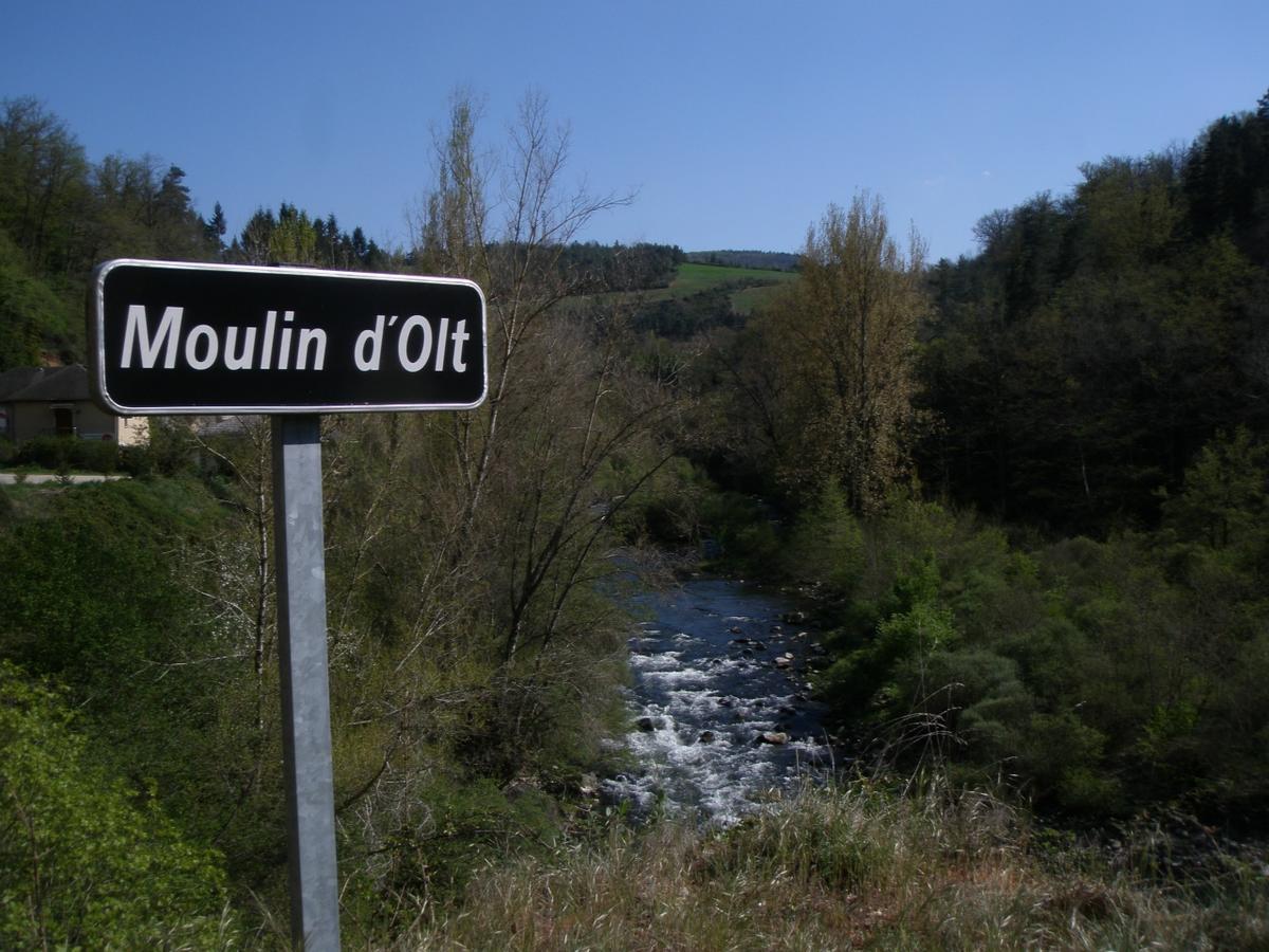 Hotel Le Moulin D'Olt La Canourgue Exteriör bild